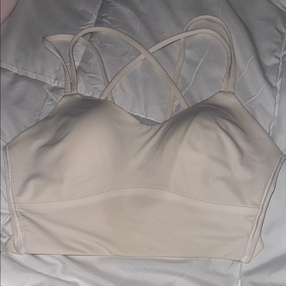 Lululemon Athletica White Like A Cloud Bra